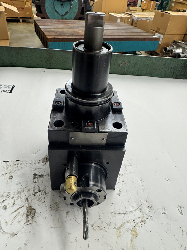 Eppinger #7.071.940, Right Angle Live Tool Holder, 1:1 Ratio, 6000 RPM Max, Radial Orientation