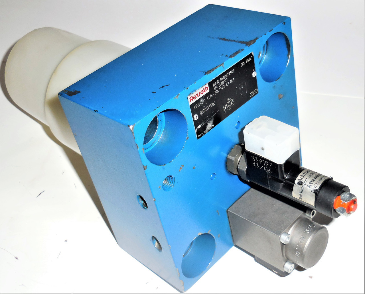Bosch Rexroth #FES 50 CA-30/1400LK4M, Proportional Throttle Valve, R900979360, NEW