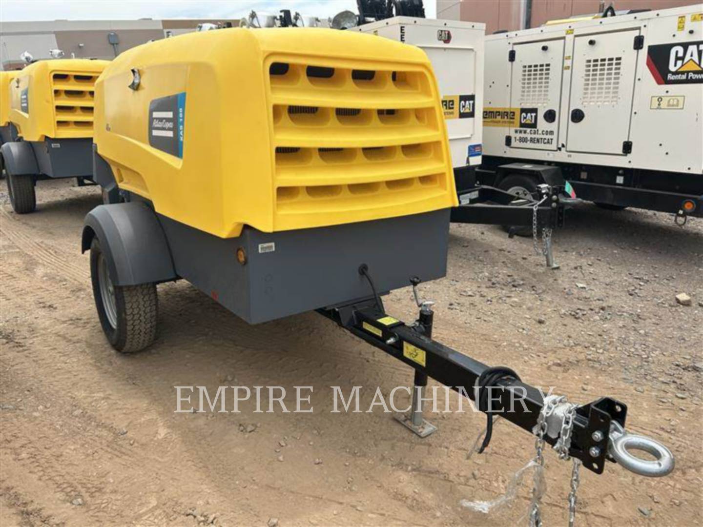 Atlas-Copco XAS188CD, 1033 hours, S/N: UVC204362, 2024