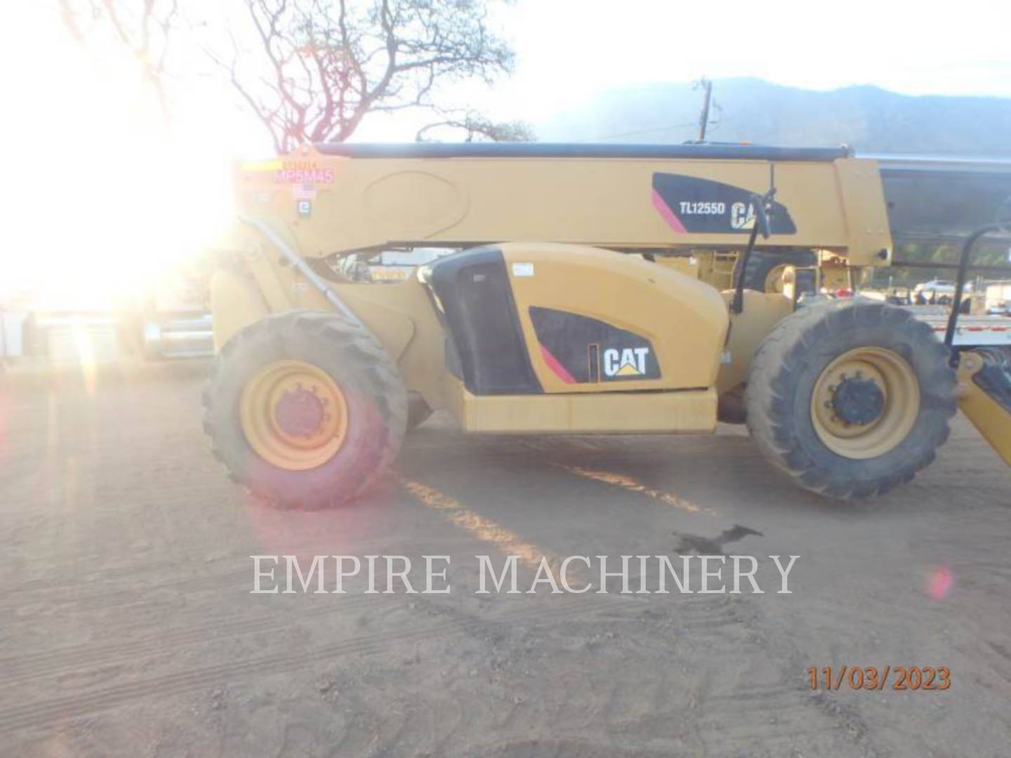 Cat TL1255D, Telehandler, 5386 hours, S/N: ML700709, 2017