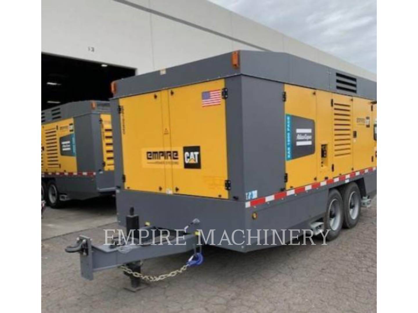 Atlas-Copco XAS1800CD, 2877 hours, S/N: UVC400098, 2022