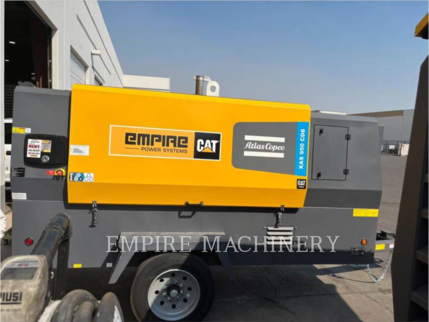 Atlas-Copco XAS950CD, 1170 hours, S/N: UVC902105, 2024