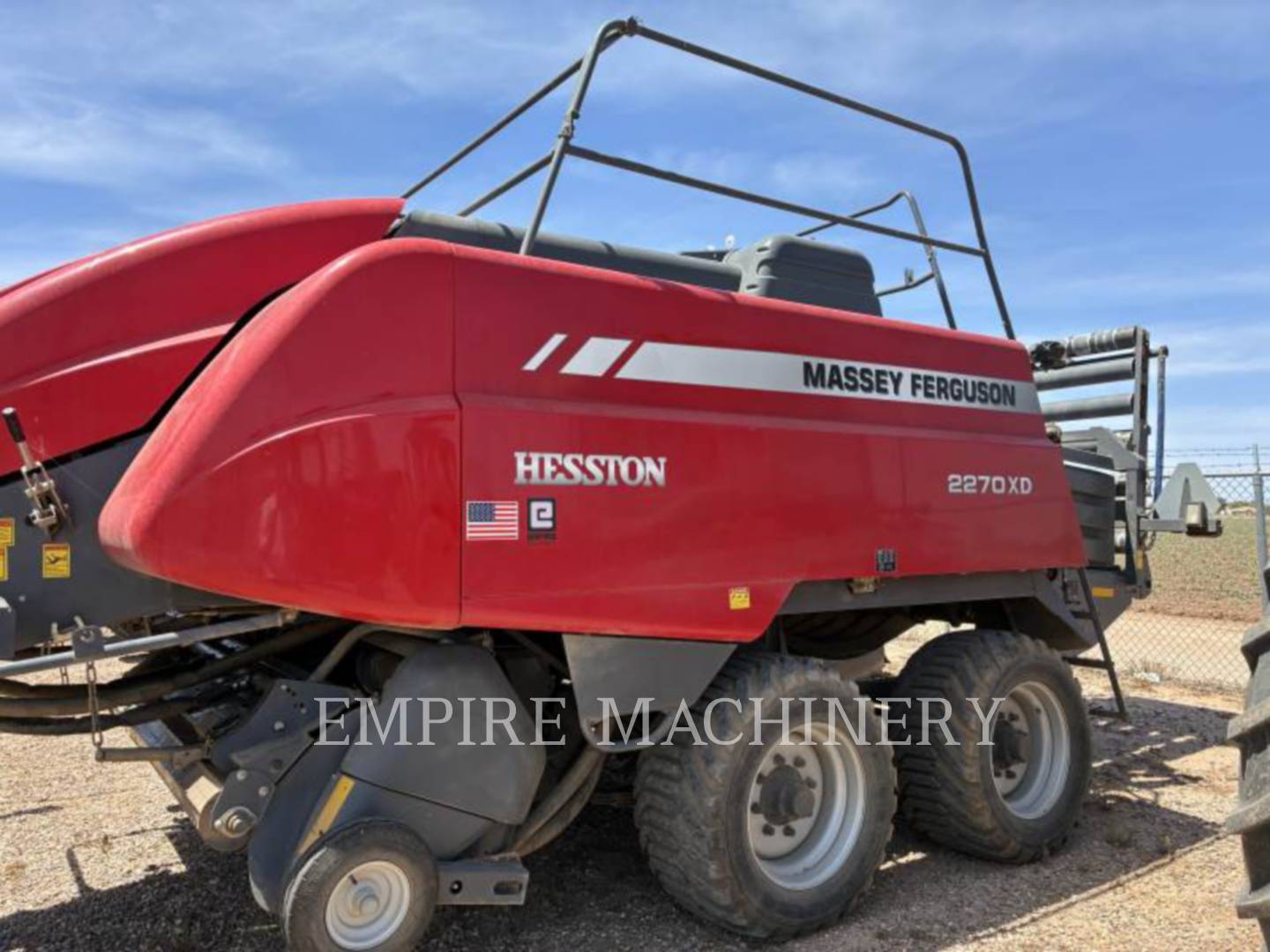 Massey Ferguson MF2270XD, Hay Baler, 64476 hours, S/N: AGCM2270XNHB07176, 2022