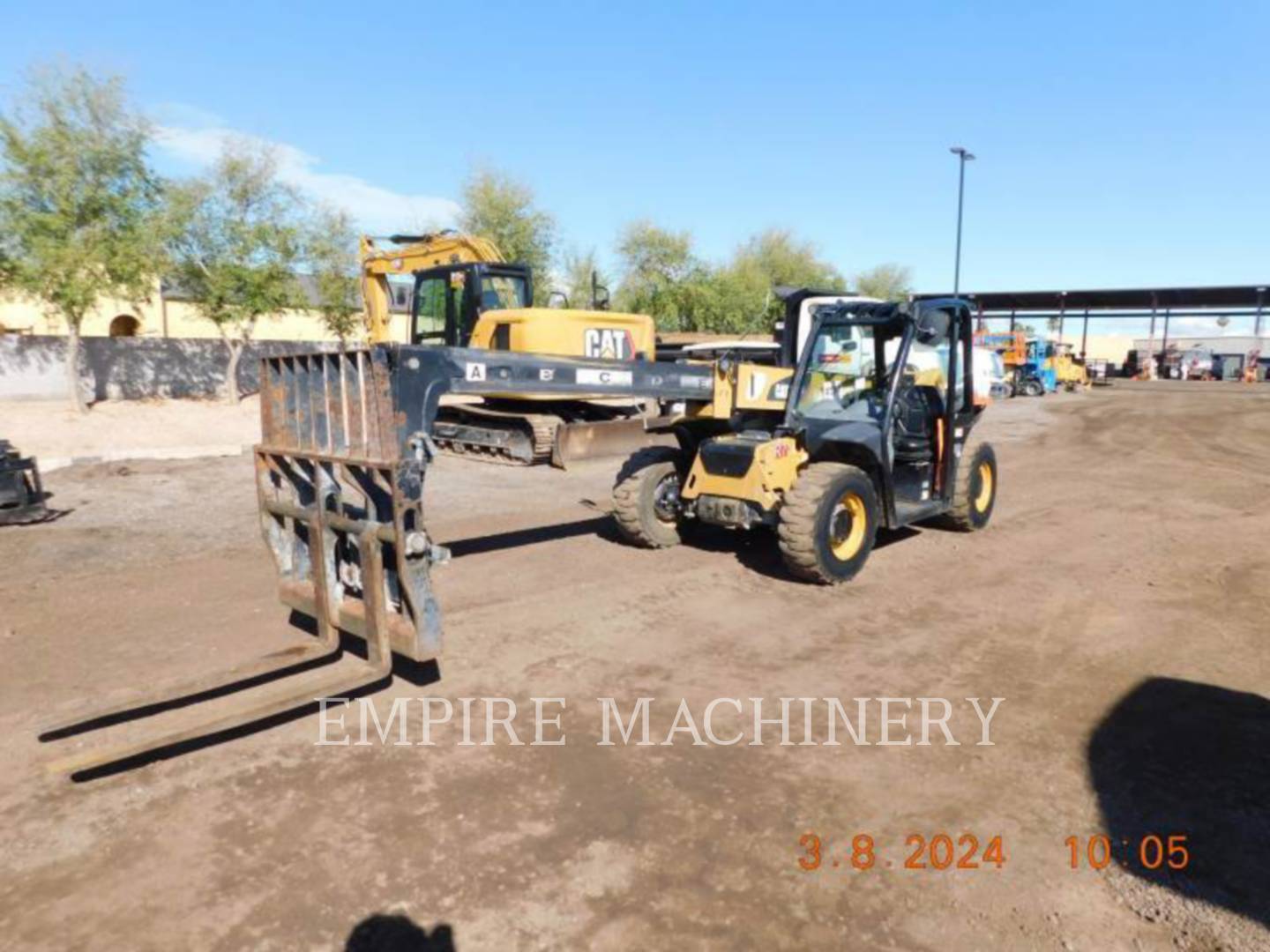 Cat TH255C, Telehandler, 2663 hours, S/N: JK201556, 2018
