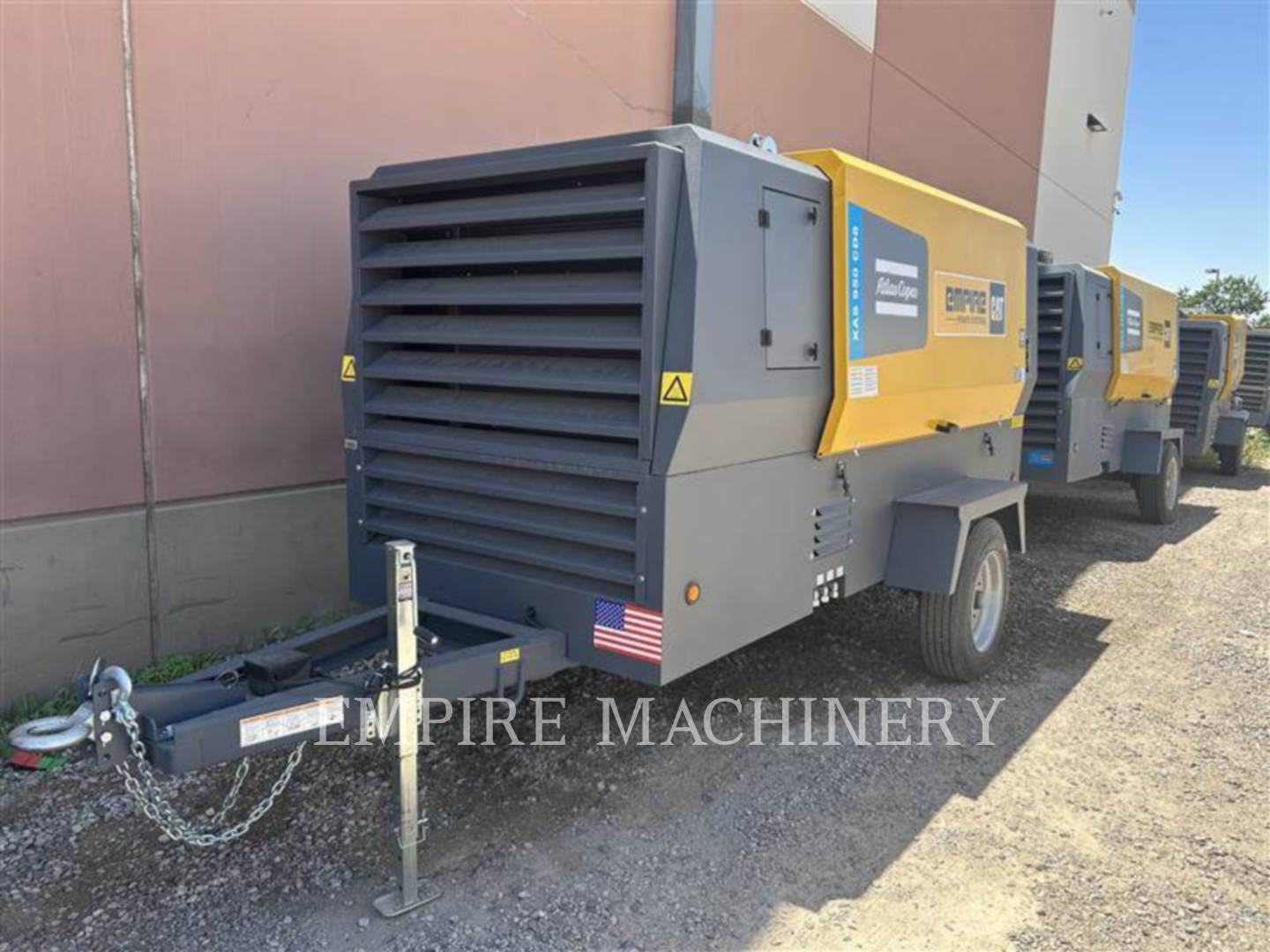 Atlas-Copco XAS950CD, 1318 hours, S/N: UVC902129, 2024