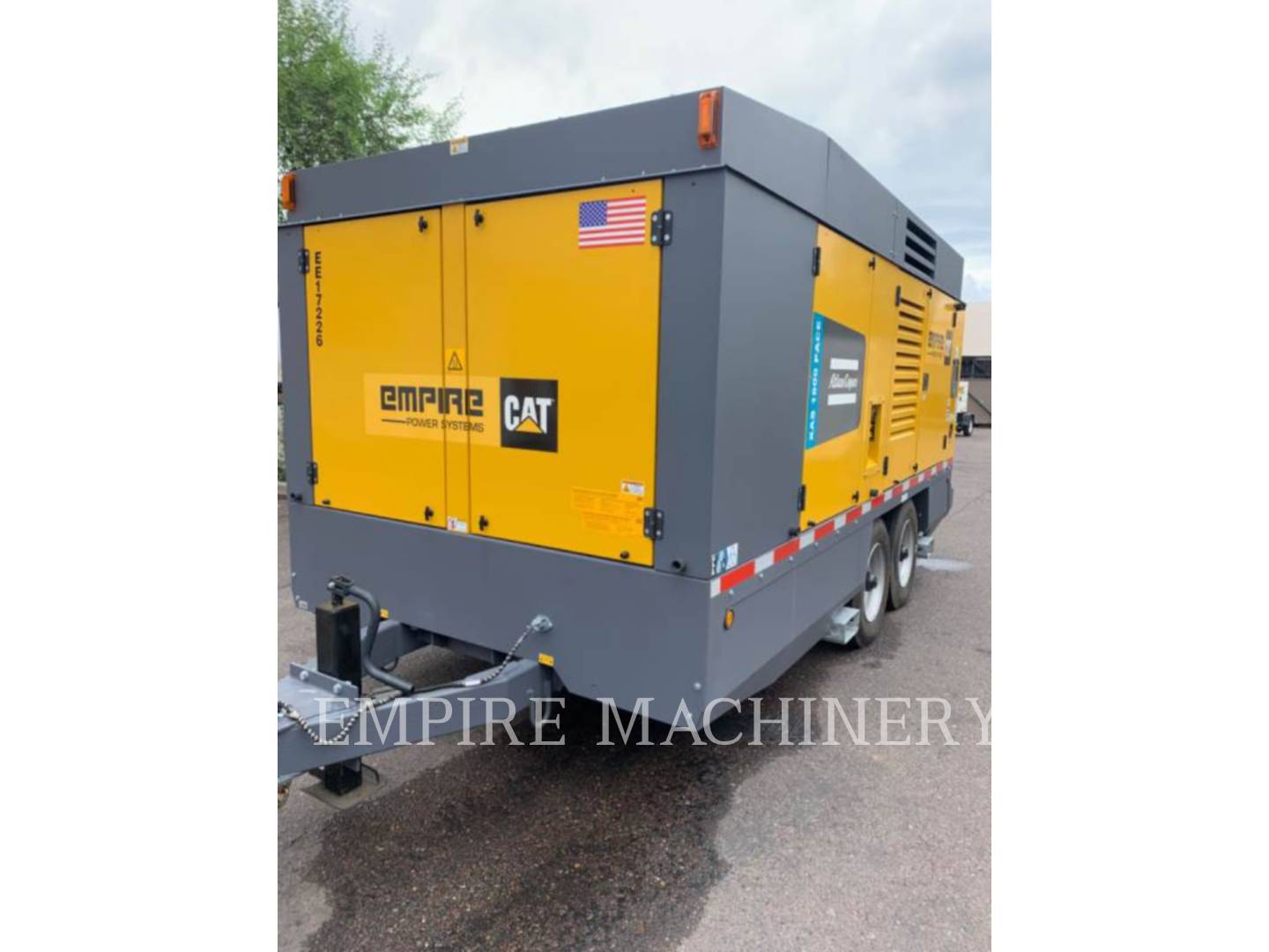 Atlas-Copco XAS1800CD, 2824 hours, S/N: HOP091730, 2021