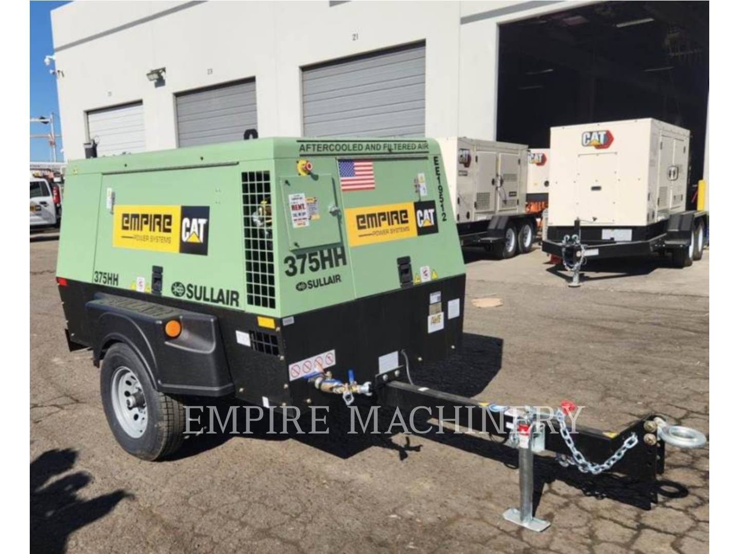 Sullair DPQ375HHAF, 2205 hours, S/N: US0323010017, 2022