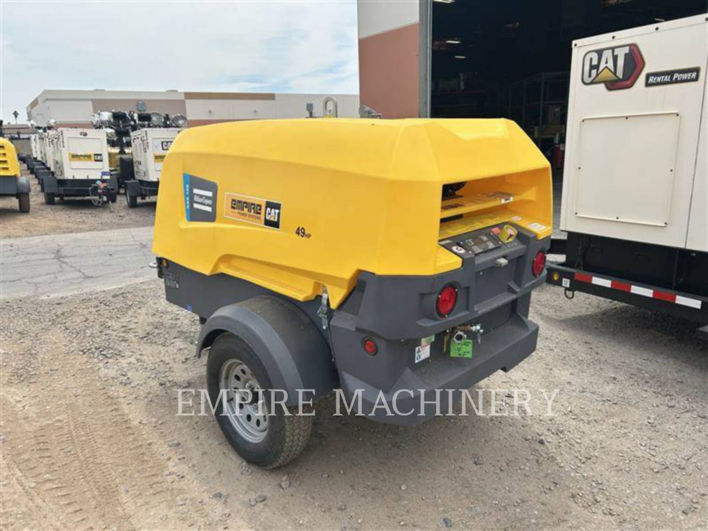 Atlas-Copco XAS188CD, 1019 hours, S/N: UVC204350, 2024
