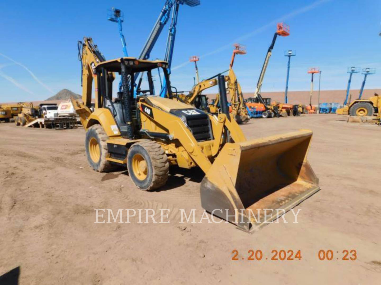 Cat 440-07L4EO, Backhoe Loader, 2245 hours, S/N: DC900315, 2019