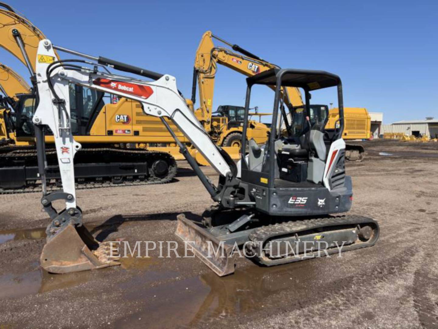 Bobcat E35, 2421 hours, S/N: B4P312437, 2022