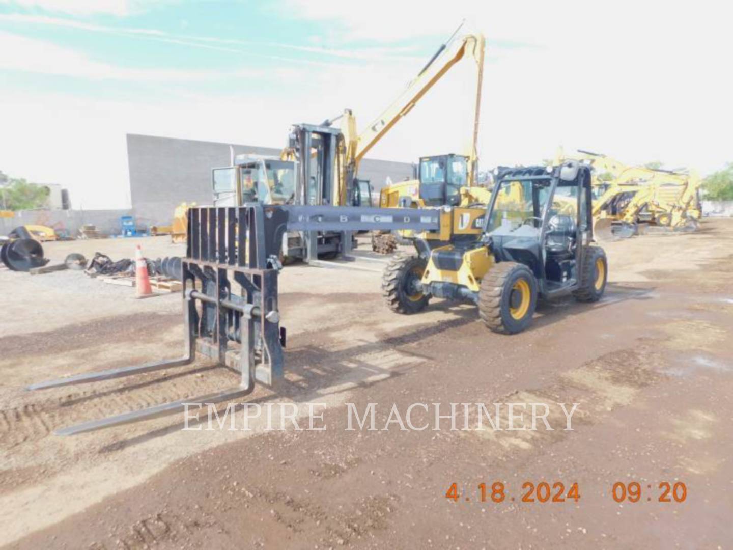Cat TH255C, Telehandler, 2296 hours, S/N: JK201555, 2018