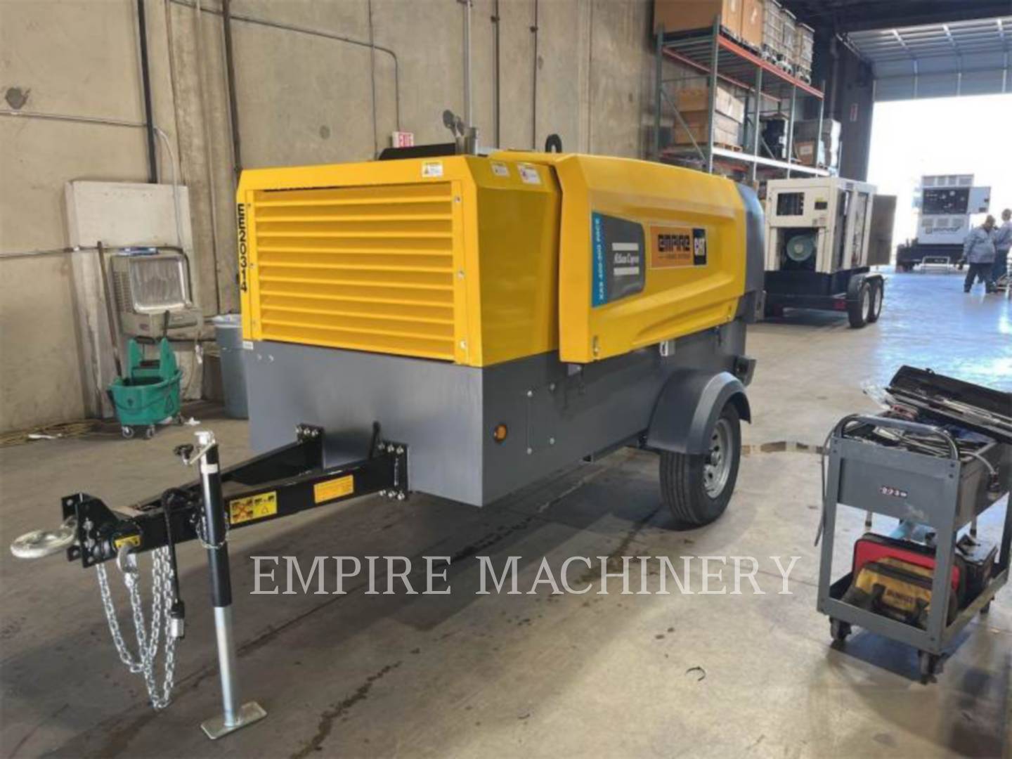 Atlas-Copco XAS400CD, 1292 hours, S/N: UVC302050, 2024