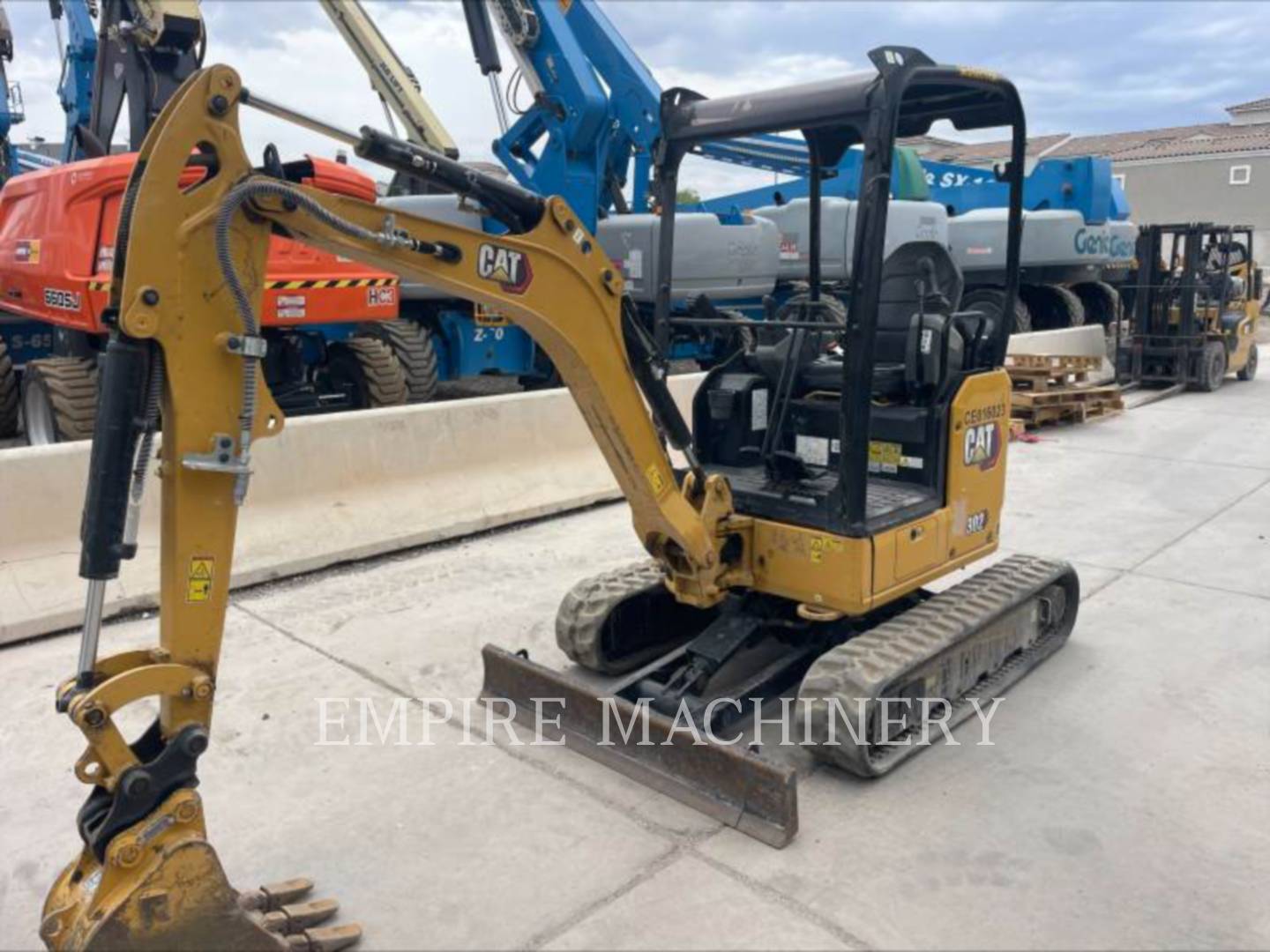 Caterpillar 302-05 OR, 1259 hours, S/N: RHM04270, 2022