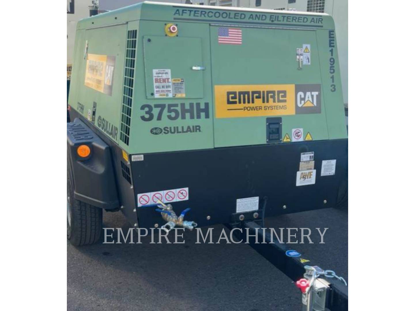 Sullair DPQ375HHAF, 1453 hours, S/N: US0323010016, 2022