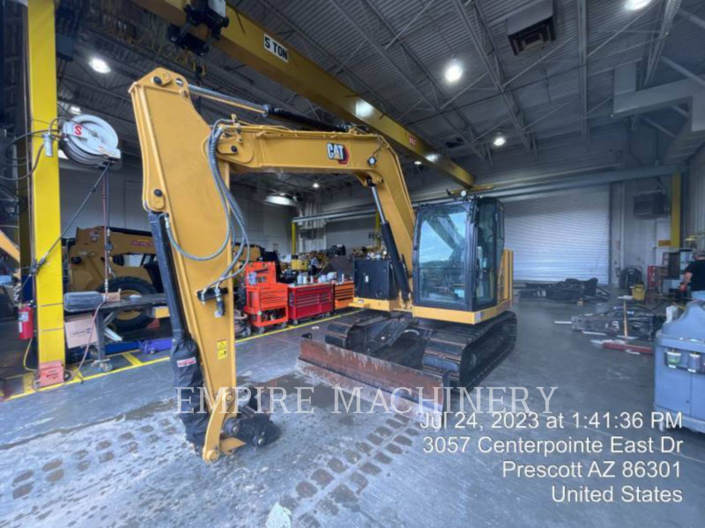 Caterpillar 307.5-07 L, 1878 hours, S/N: GW703024, 2022