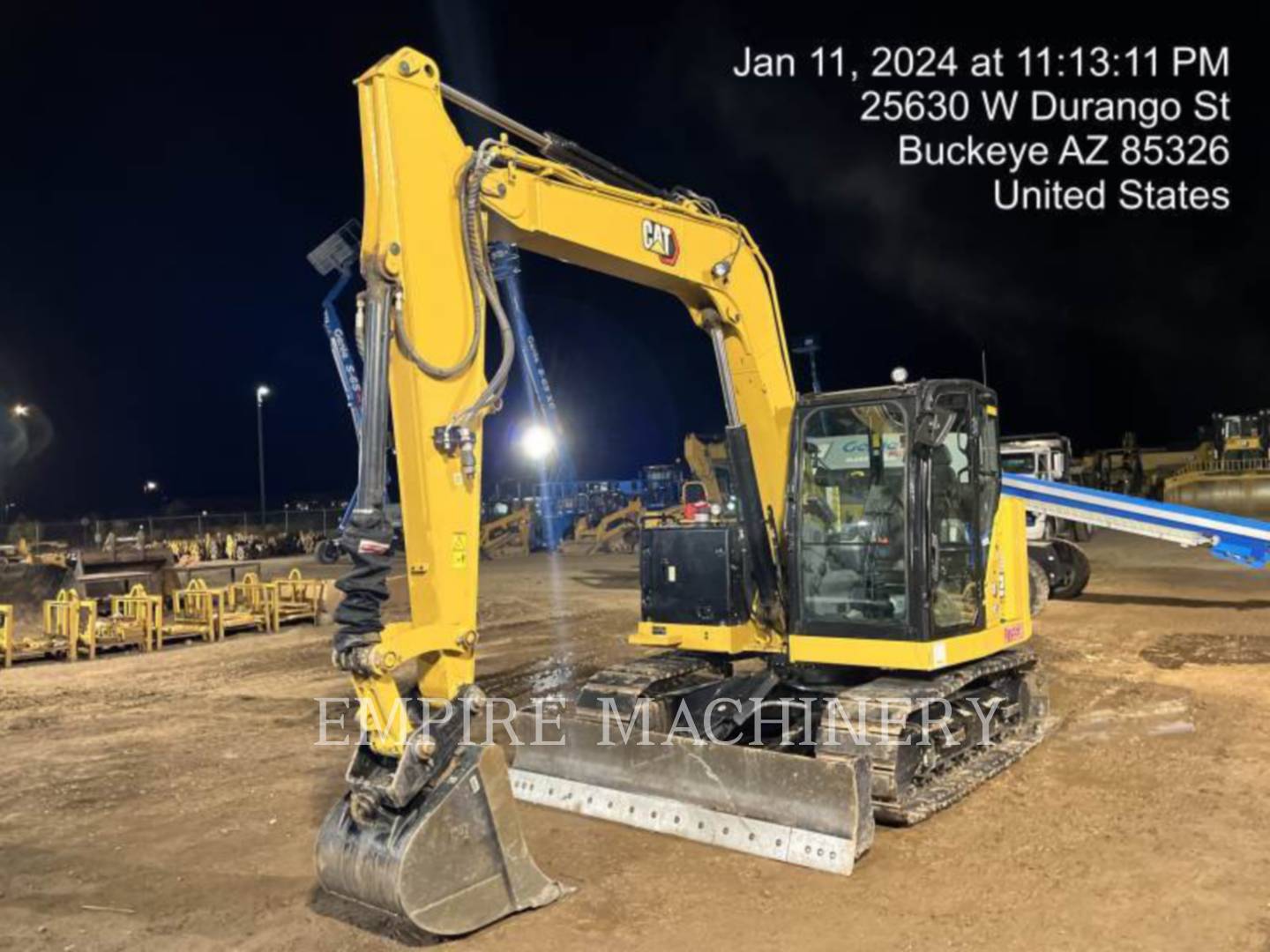 Caterpillar 307.5-07 L, 1730 hours, S/N: GW702933, 2022