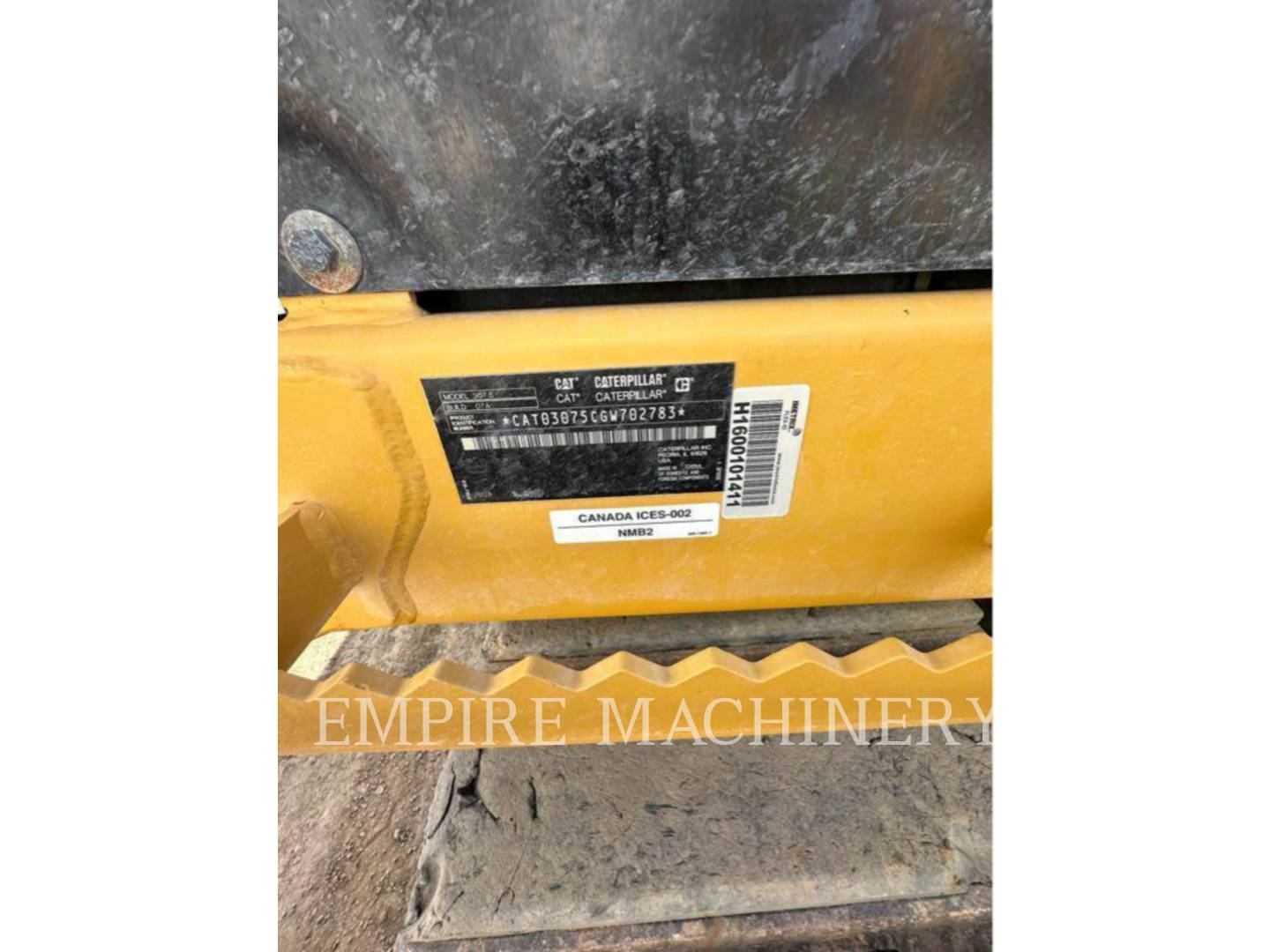 Caterpillar 307.5-07 L, 2242 hours, S/N: GW702783, 2022