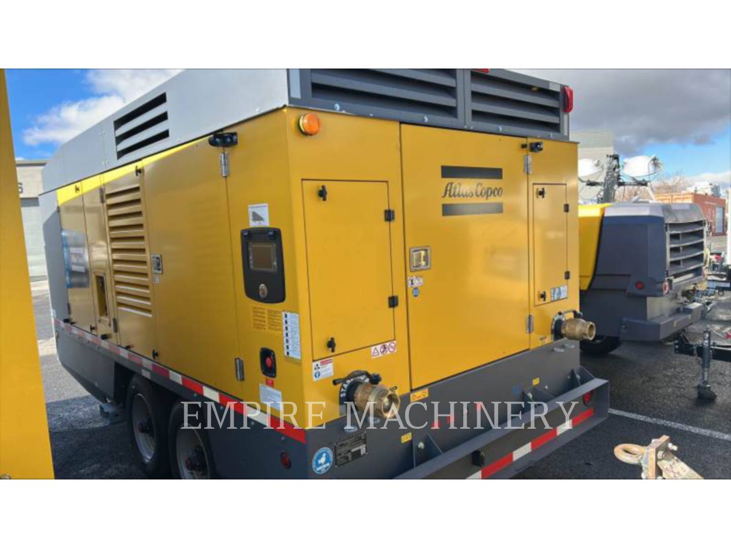Atlas-Copco XAS1800CD, 1237 hours, S/N: UVC400546, 2025
