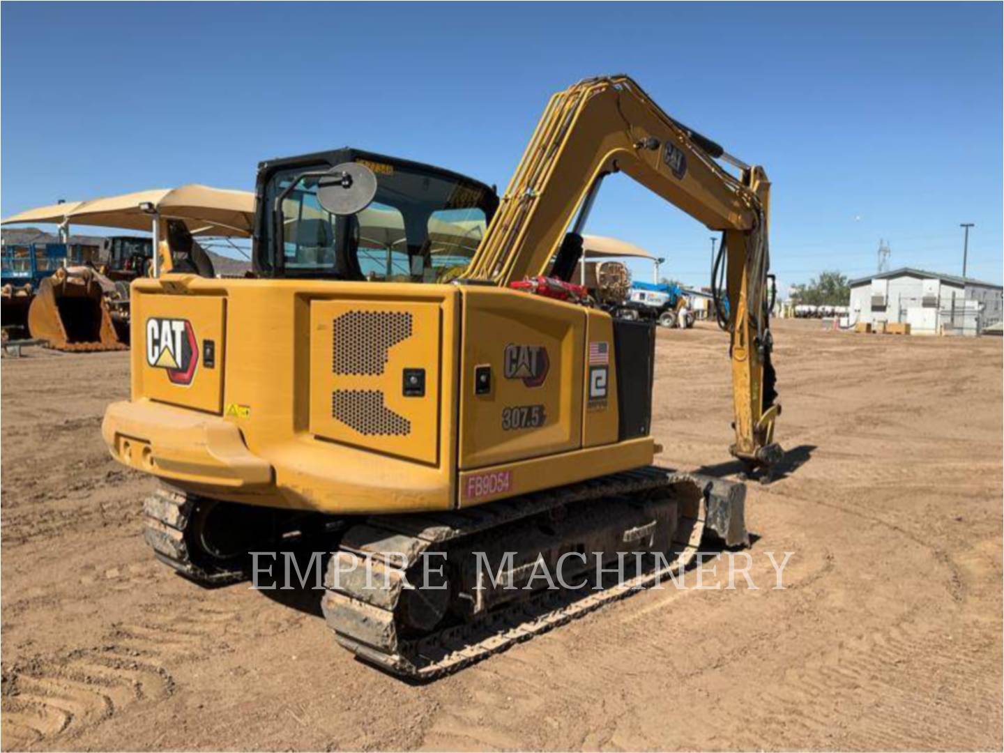 Caterpillar 307.5-07 L, 2058 hours, S/N: GW703023, 2022