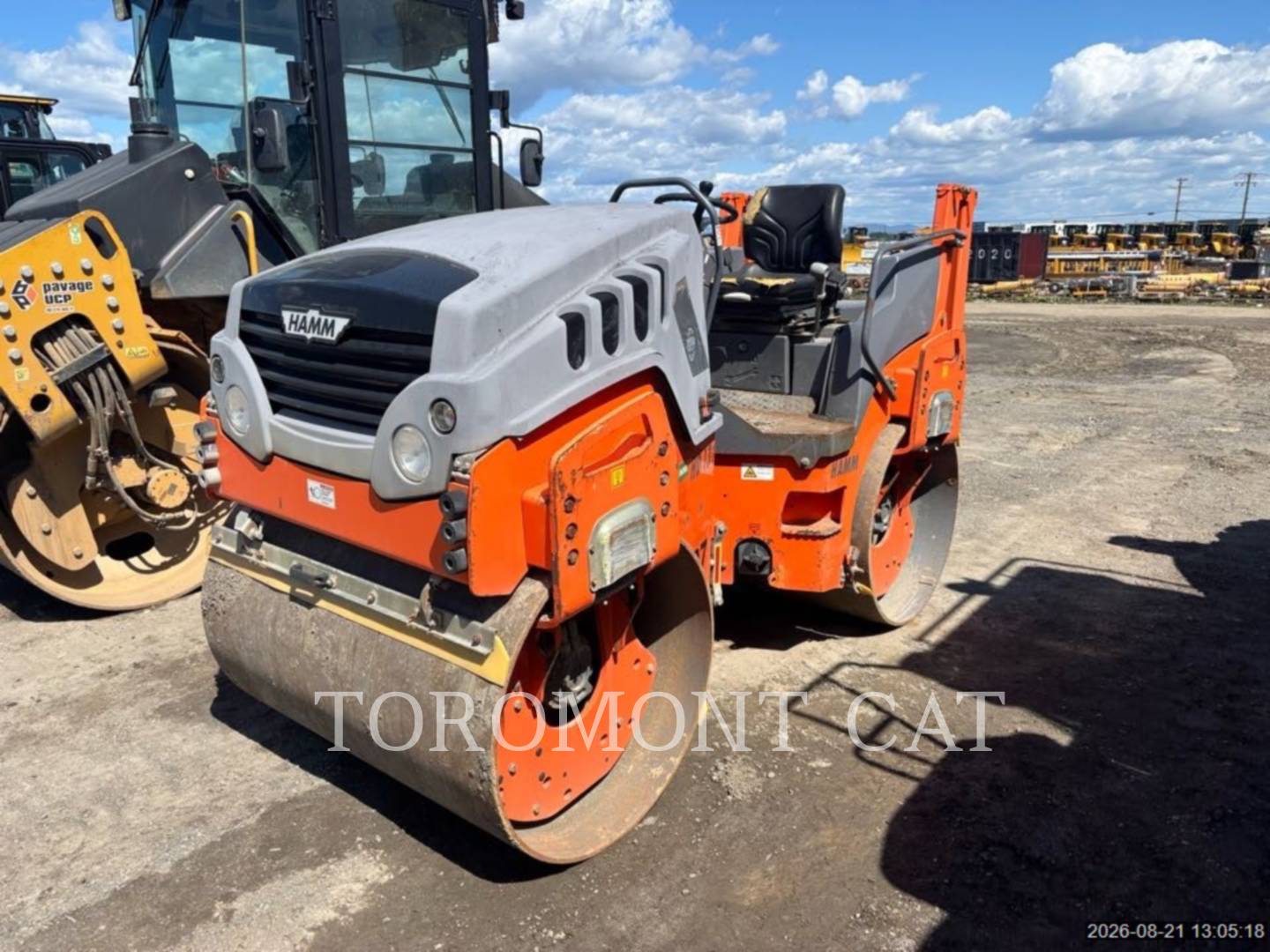 Hamm HD-13, Compactor, 1660 hours, S/N: H2310058, 2016