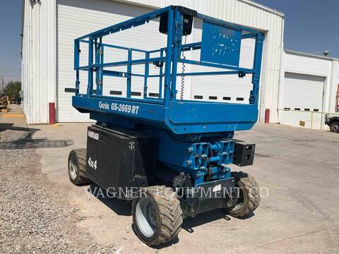Genie Industries GS2669RT, 1369 hours, S/N: GS69156356, 2015