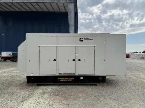 300 KW Cummins #DQHAB, diesel generator set, 277/480 Volts, 3-phase, 470 HP @ 1800 RPM, QSM11-G4 NR3 engine
