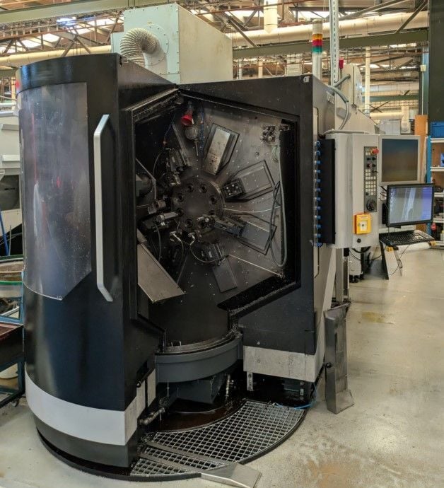 Tornos #Multiswiss-8x26, Fanuc 30iB, 2018