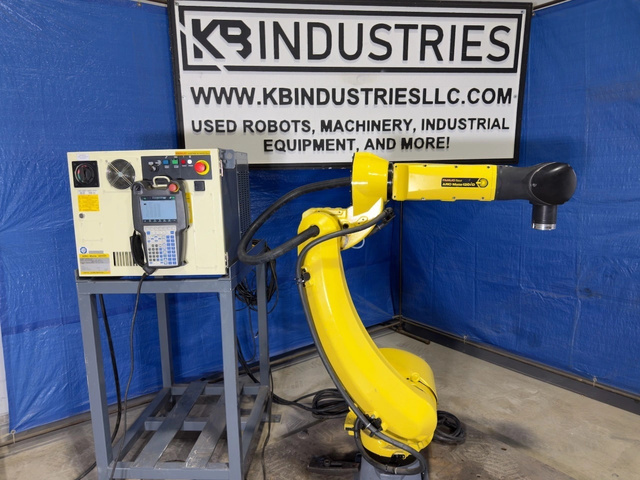 Fanuc ArcMate 120iD, 6-Axis Welding Robot, 25 kg payload, 1831 mm reach, R-30iB Plus Controller, touch screen