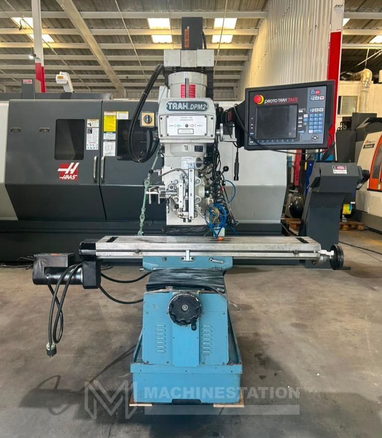 Southwestern Industries #Trak-DPM-SX2, CNC bed type mill, 9" x49" tbl., 3 HP, 32" X, 16" Y, 23.5" Z, 70-4200