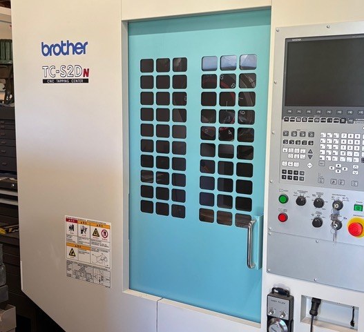 Brother #TC-S2DN, CNC drill & tap, 16,000 RPM, 6.6 HP, CNC-B00 control, high accuracy, 220 V., 3 Ph., 3