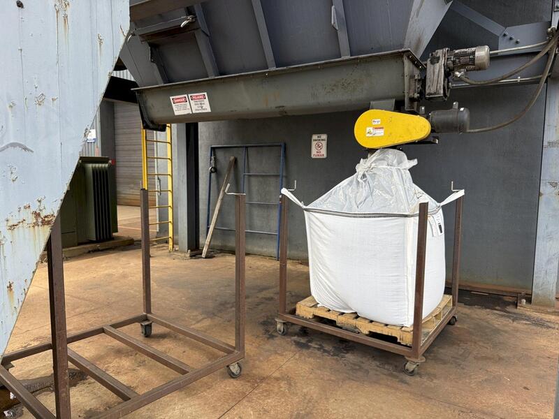 66,000 cfm IVI #PA16x24x144, Top Access Pulse Bag Dust Collector, 150 HP Worldwide motor, New York Blower