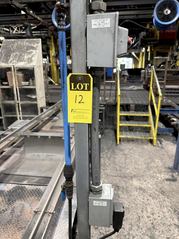 Automated Mold Pallet System, return lift table, dump system, carts, controls, 2025