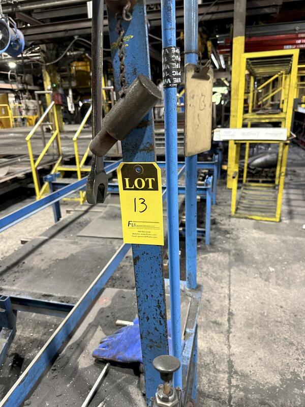 Air Operated Mold Pallet Line, air dump & air return, carts