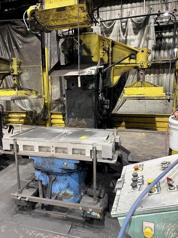 Osborn #722-RJW, Semi-Automatic Molding Machine, PLC controls, (2 available)