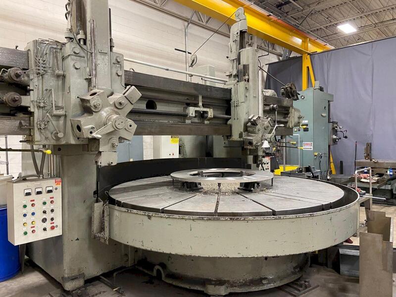 120" Betts, vertical turret lathe / vertical boring mill