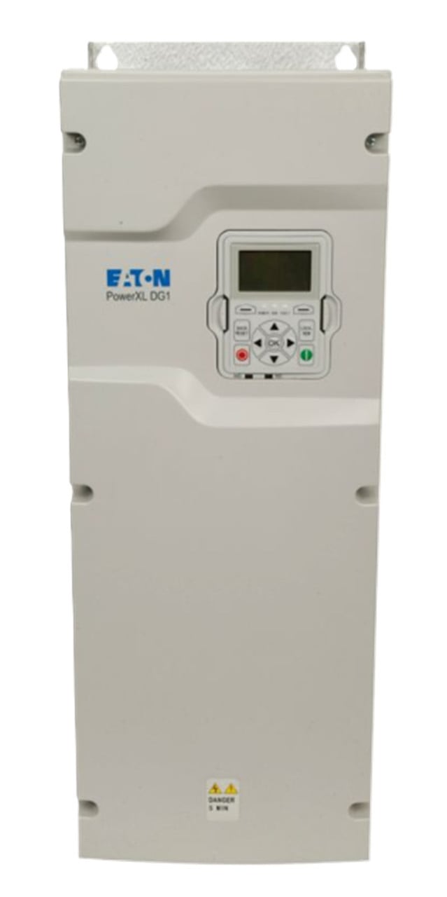 Eaton #DG1-34061FN-C21C, powerxl dg1 variable frequency driv, 61 Amp, 400 Volts, 3 phase, Internal EMC