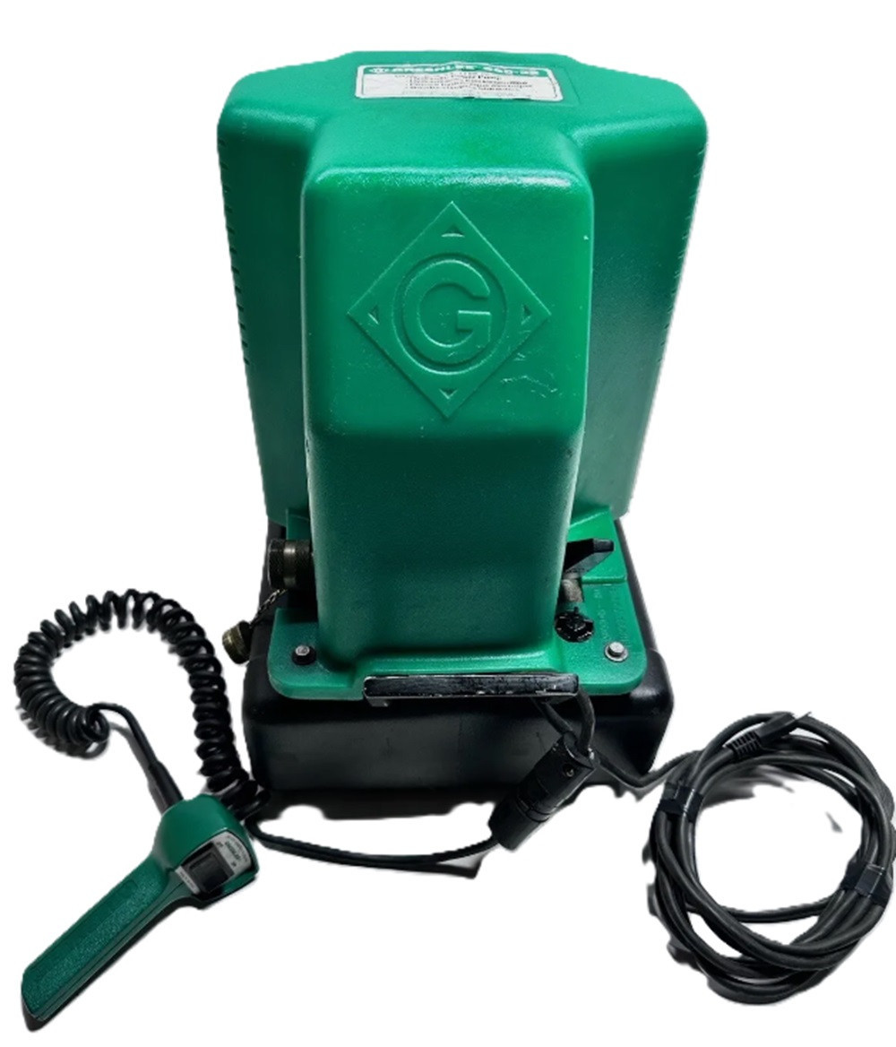 Greenlee #980-22PS, Electric Hydraulic Bender Pump, w/Pendant Switch, 220 V., Refurbished