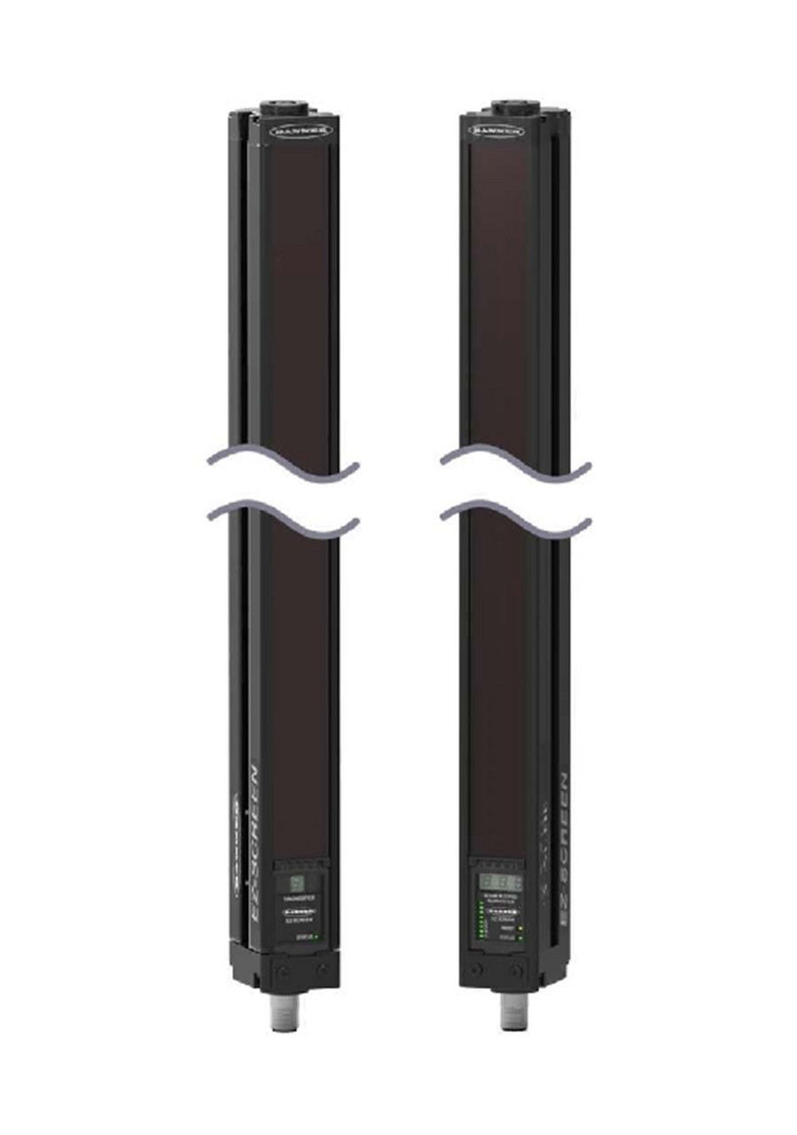 Banner #SLSCP30-1200Q88, EZ-SCREEN Cascade Pair Light Curtain, NEW