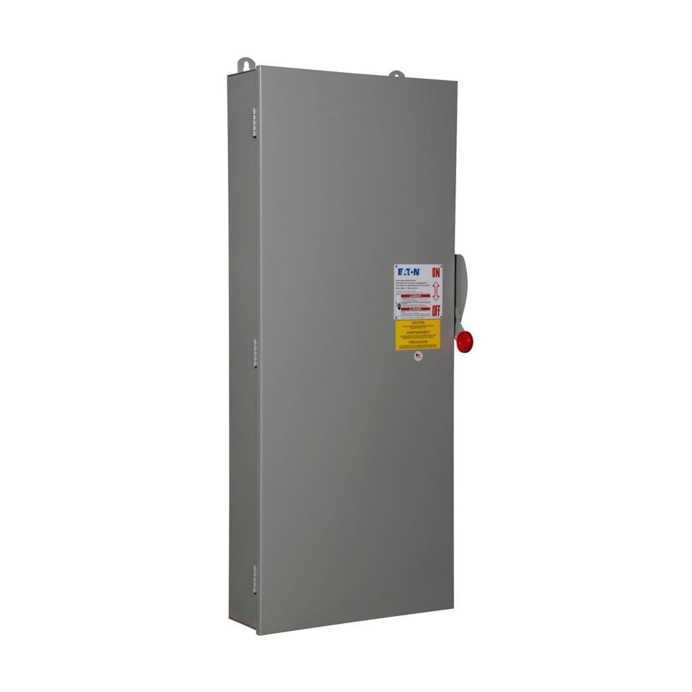 400 Amp. Eaton #DH225NDK, Heavy Duty Single-Throw Fused Safety Disconnect Switch, NEW