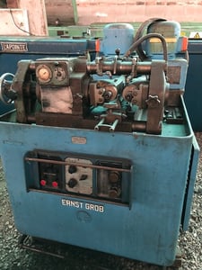 1-15/16" Grob #RMOd, thru-feed & in-feed, 2-die, 6 ton, many spare parts & tooling