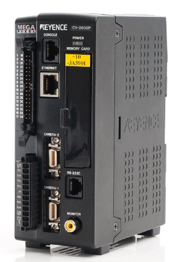Keyence #CV-2600, High Speed Machine Vision Sensor Controller System, Refurbished