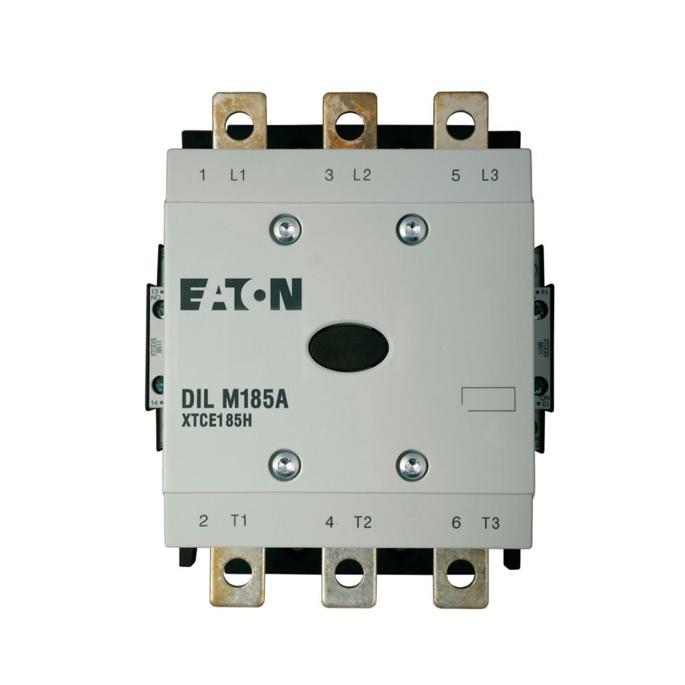 250 Amp, Eaton #XTCE250L22C, IEC Contactor, 250 Volts AC 40 Hz, 500 Volts AC 60 Hz, 2NO-2NC, NEW