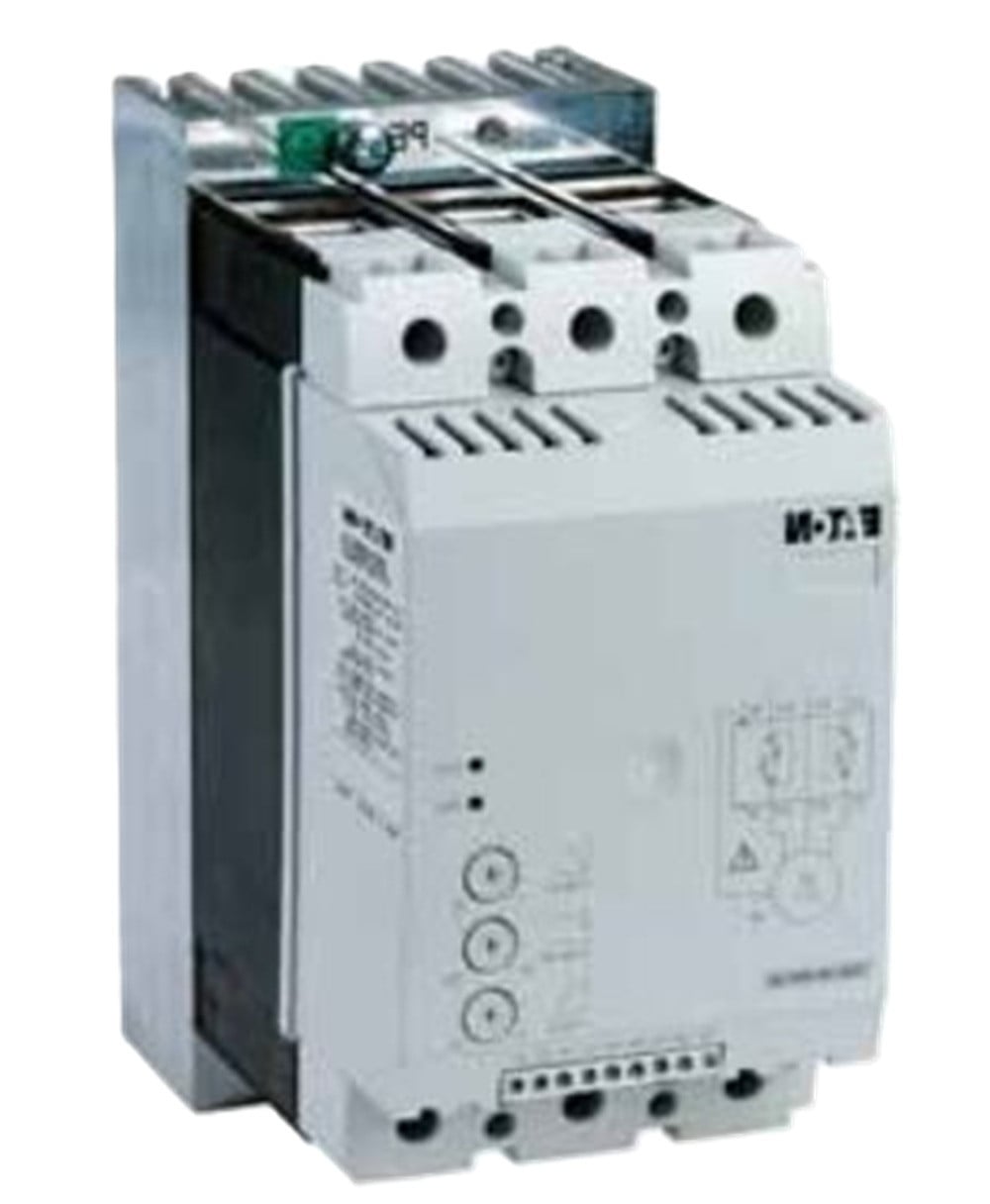 150 HP Eaton #DS7-340SX200N0-L, DS7 Soft Starter, 200 Amp, 3-Pole, 480 Volts, Internal Bypass, Frame 4, NEW