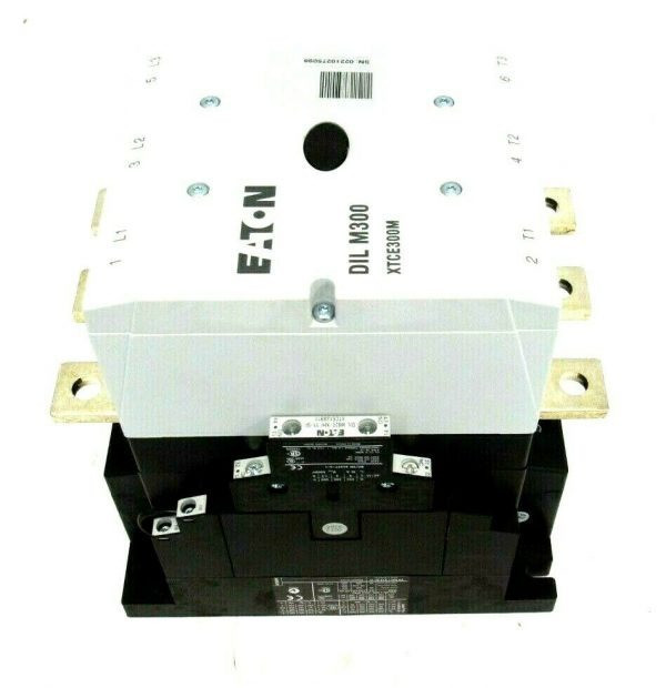 Eaton #XTCE300M22TD, DILM300/22(RDC48) Contactor, 24-48 Volts DC, NEW