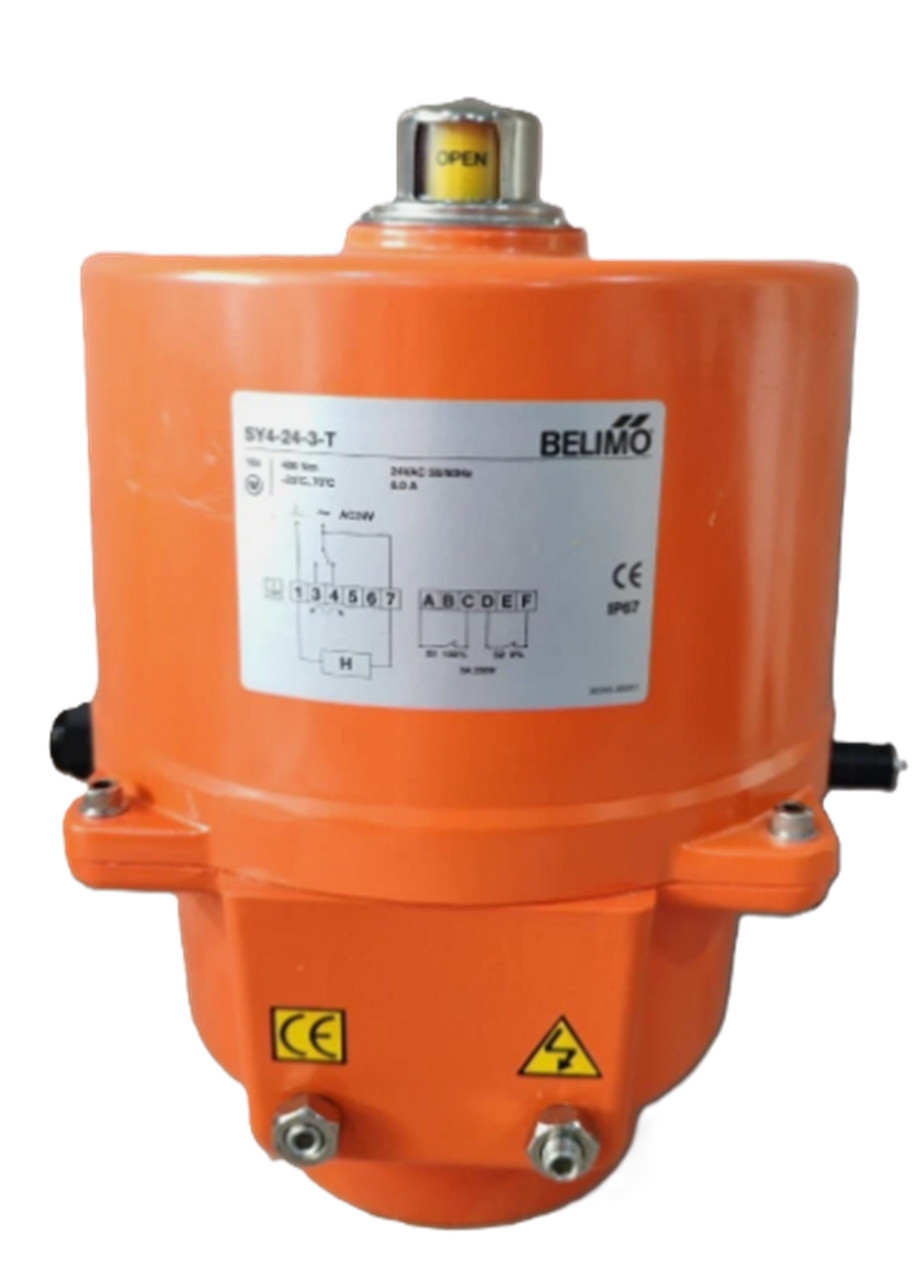 Belimo #SY4-24-3-T, Rotary Actuator for Butterfly Valves, NEW
