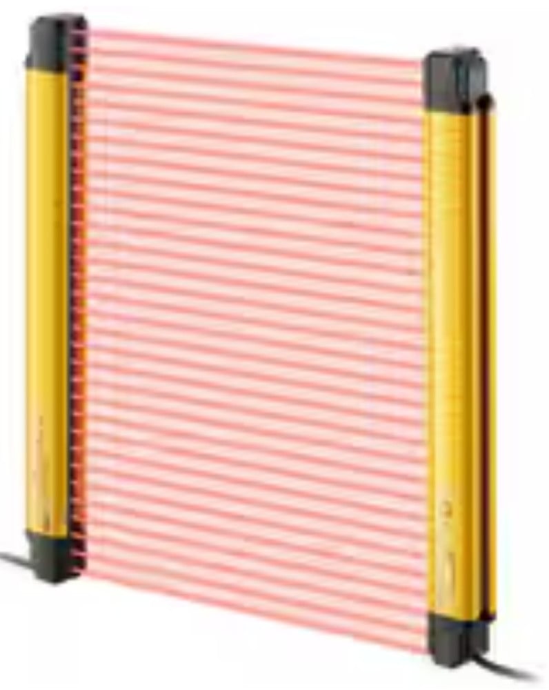 Keyence #GL-R63F, Light Curtain, Main Unit, Finger-Protection, 63 Optical Axes, Refurbished