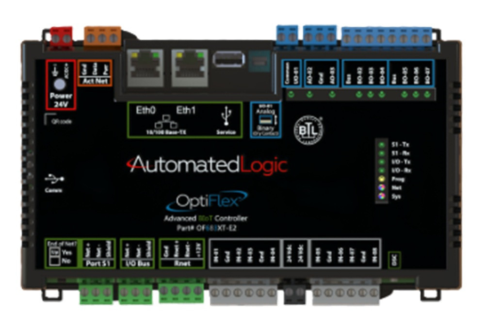 Automated Logic #OF683XT-E2, Optiflex Single Equipment Controller, Dual IP, AECs, NEW