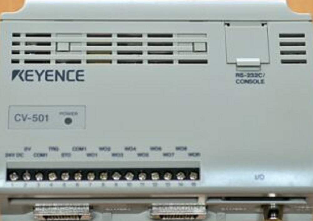 Keyence #CV-501, Intuitive Vision Sensor System Controller, NEW