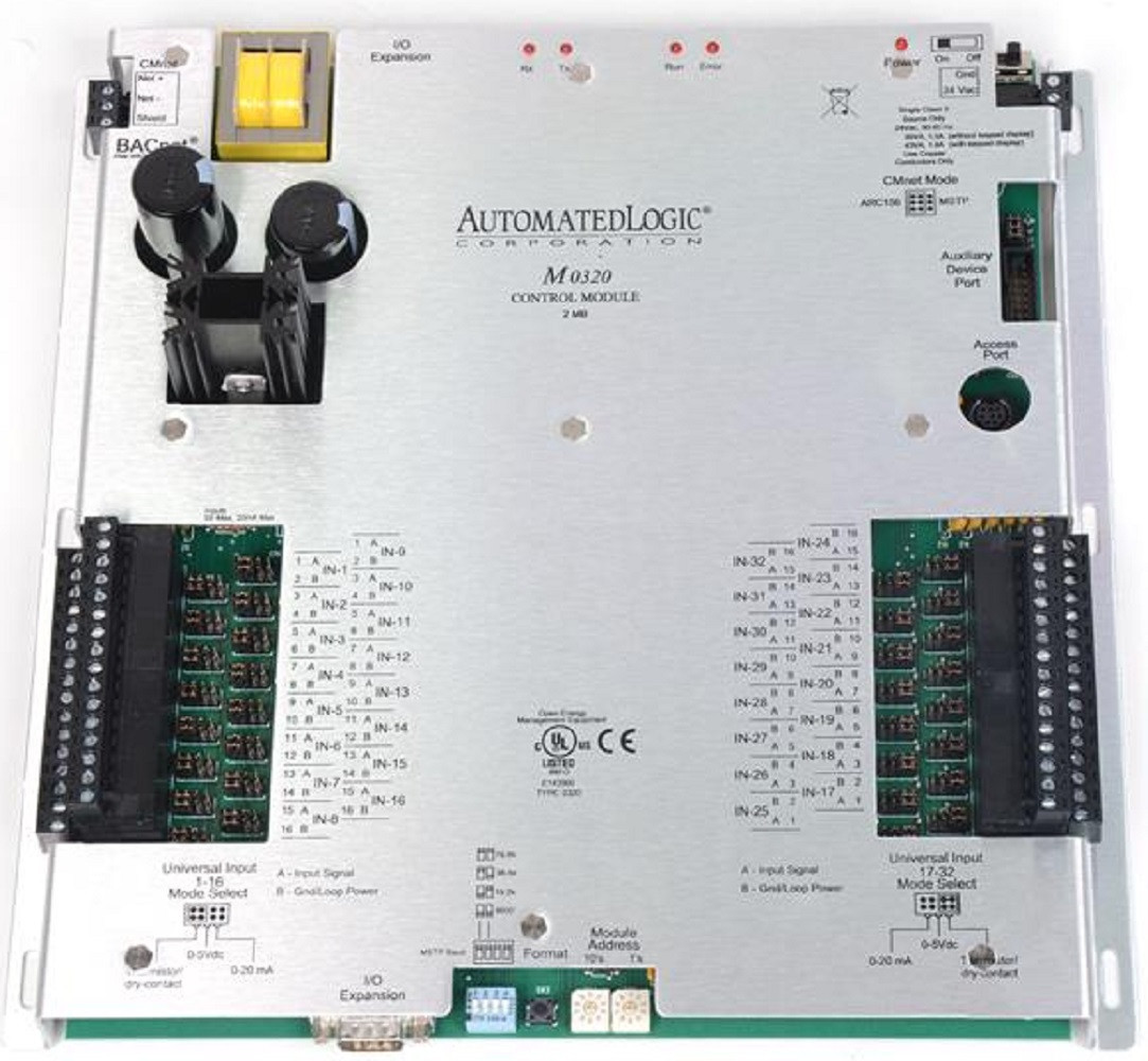 Automated Logic #M0320, M-Line Standalone Control Module, 32 Universal Inputs, NEW