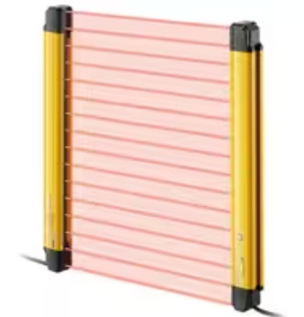Keyence #GL-R64H-T, Light Curtain Transmitter Unit, Hand-Protection Type, 64 Axes, Refurbished